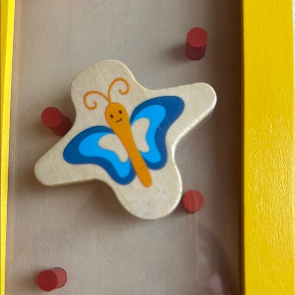 KiwiCo Wooden Butterfly Drop Toy - Picture 2 of 2